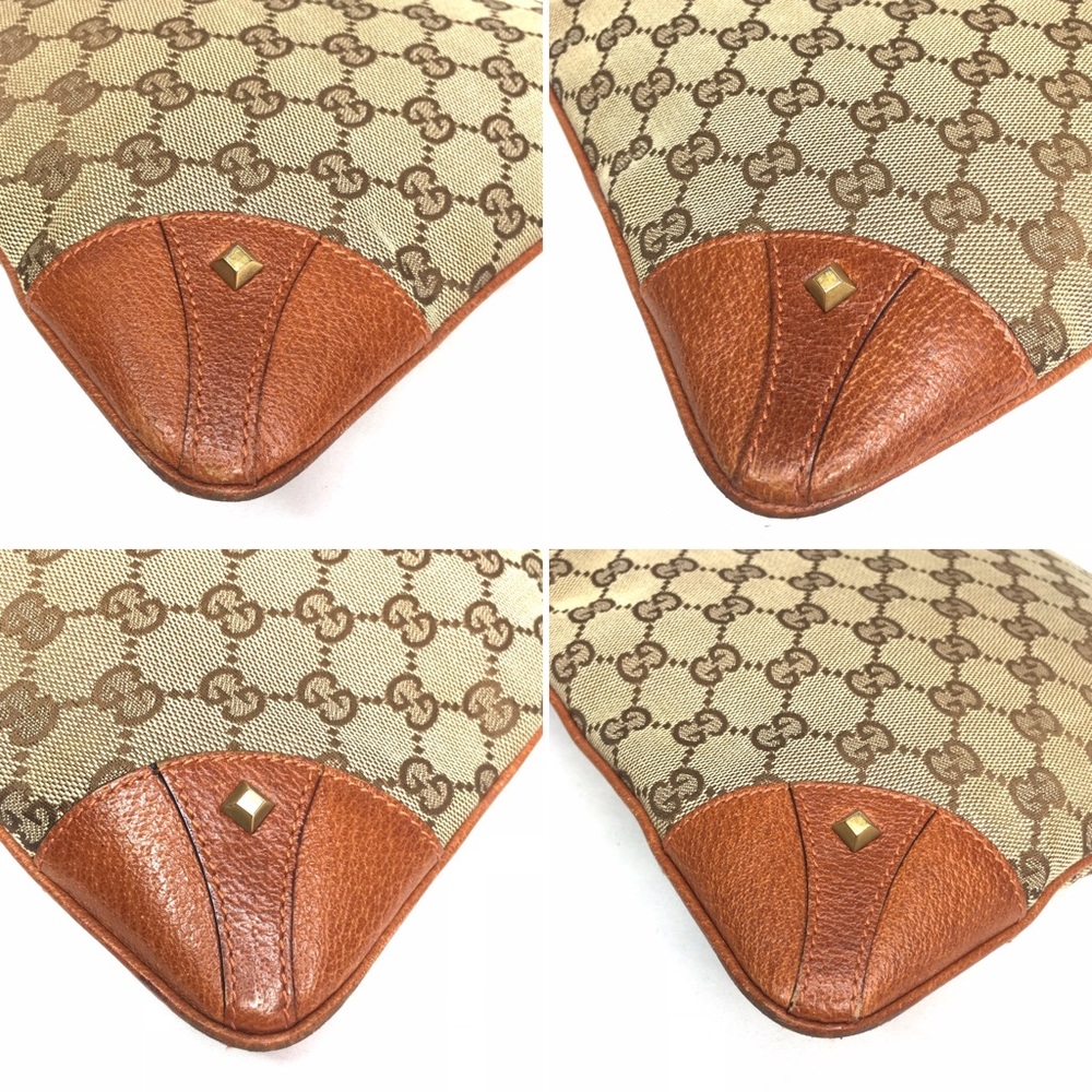 Authentic Gucci brown monogram crossbody bag - Picture 12 of 16